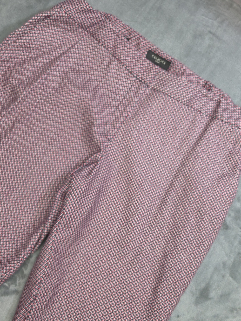 Talbots 20W Red, Blue And White Trousers